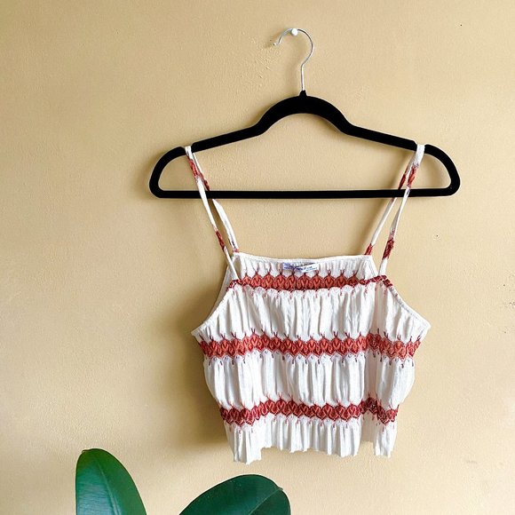 Zara Crop Boho Tank - Picture 2 of 6